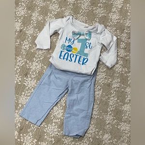 My 1st Easter Baby Boy Set 12 Months